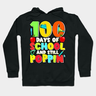 100 Days Of School Teacher Student Men Women Kids 100Th Day Hoodie